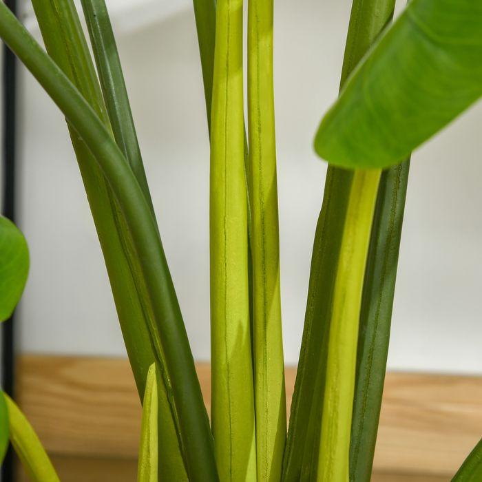 Image du produit Swisshandel24 Plante d'intérieur Plante de bureau artificielle Plante décorative Pot en plastique de 110 cm pour (110 cm)