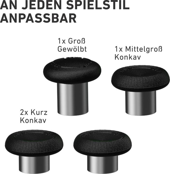 Actual product image Scuf Elite Series 2 Thumbstick Kit Black - NA