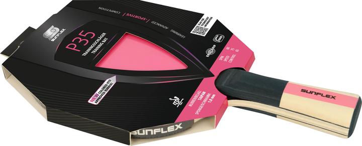 Actual product image Sunflex Colour Comp P30 table tennis bat
