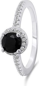 Actual product image Brilio Silver - Charming silver ring with zircons RI054WBC - Circuit: 56 mm (56)