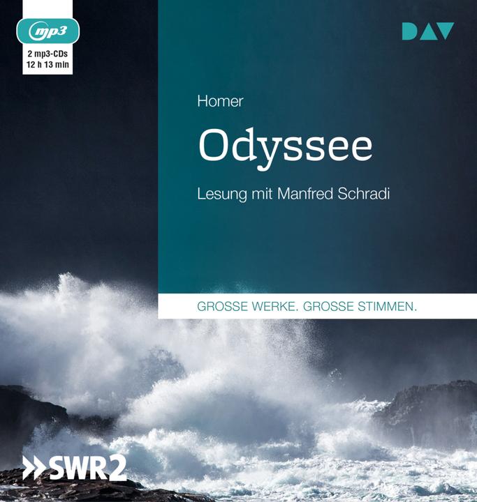Immagine prodotto Odyssey (Omero, Johann Heinrich Voss, Manfred Schradi, Tedesco)
