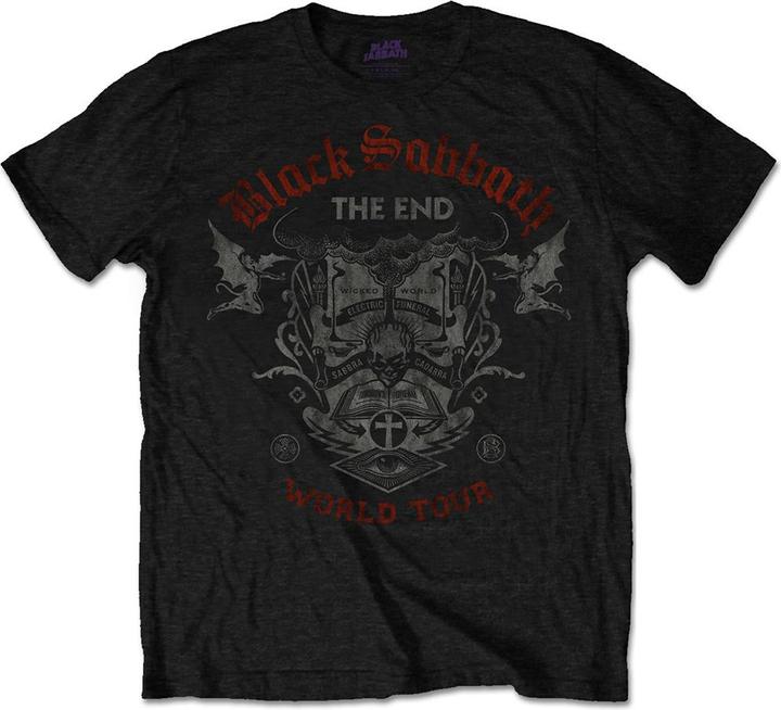 Black Sabbath The End Reading Skull Mens (S)