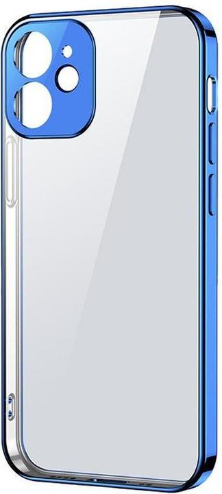 Produktbild Joyroom New Beauty Series ultra thin case with electroplated frame for iPhone 12 mini dark-blue (JR- (Apple iPhone 12 mini)