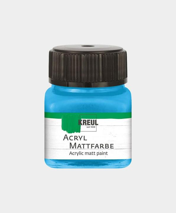 Produktbild Kreul Acryl Mattfarbe, 20 ml (Himmelblau, 20 ml)