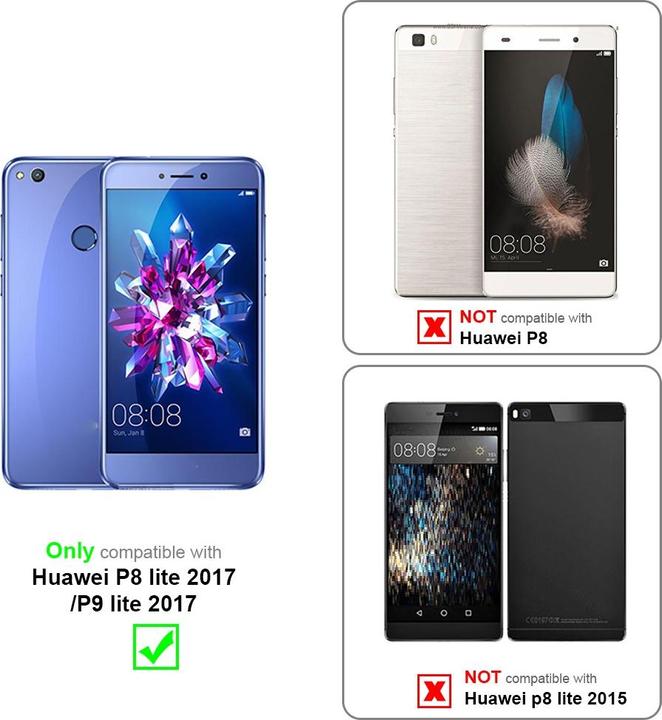 Produktbild Cadorabo Handykette für Huawei P8 LITE 2017 / P9 LITE 2017 Necklace Hülle mit verstellbarem Kordelband