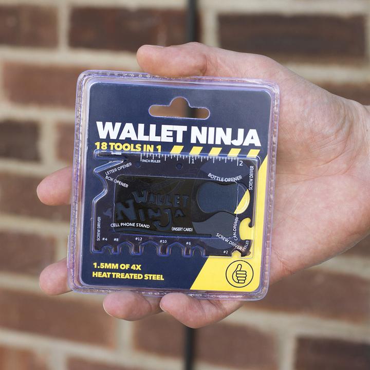 Immagine prodotto Portafoglio Ninja 18in1 Multi-Tool (18 Funzioni)