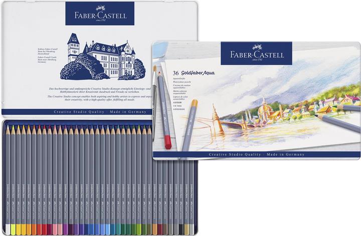 Produktbild Faber-Castell Goldfaber Aqua (Mehrfarbig, 36 x)