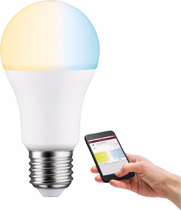 Actual product image Paulmann General Purpose Lamp Zigbee (E27, 9 W, 820 lm, 1 x, F)