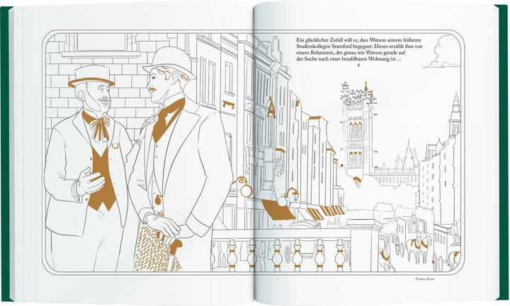 Immagine prodotto Sherlock Holmes - Il grande libro da colorare con i pallini