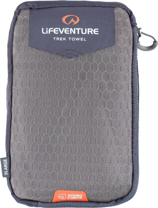 Immagine prodotto Lifeventure Asciugamano HydroFibre Trek, grigio, extra large
