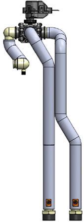 Produktbild Panasonic Drei-Wege-Ventil-Kit für Hydrebox Split-Systeme der Generationen J und H. Modelle siehe Be