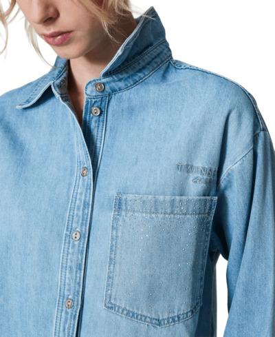 Produktbild Twinset Actitude Camicie Denim Chiaro (S)