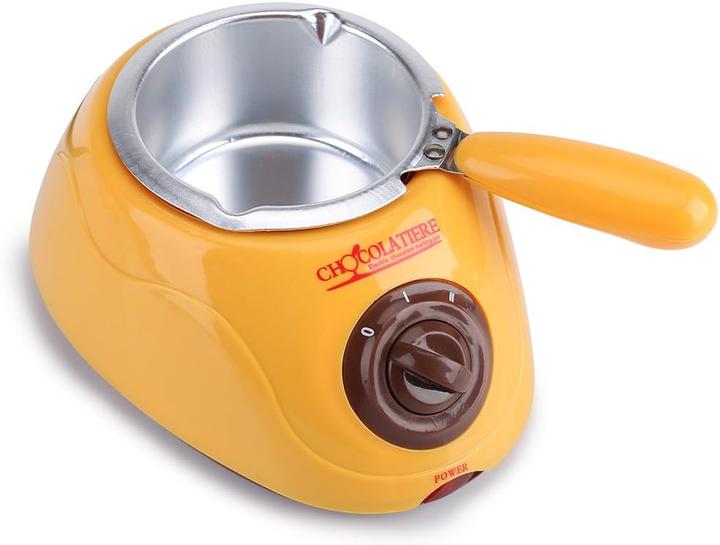 Image du produit Zerodis Pot à fondre le chocolat, jaune