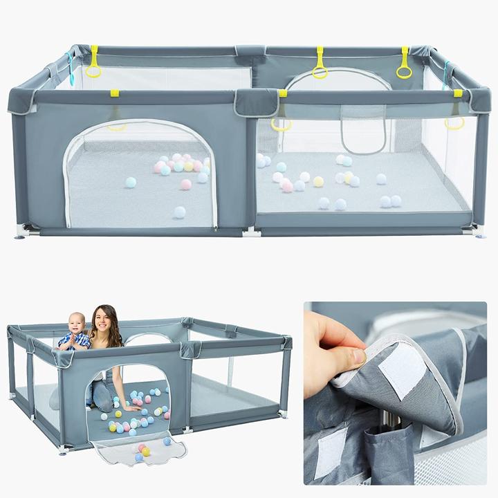 Image du produit Anpeac Parc pour bébé (206 cm, 165 cm)