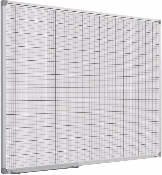 Immagine prodotto eurokraft basic Lavagna a quadretti, verniciata in bianco, largh. x alt. 900 x 600 mm, passo 10 (900 x 600 mm)