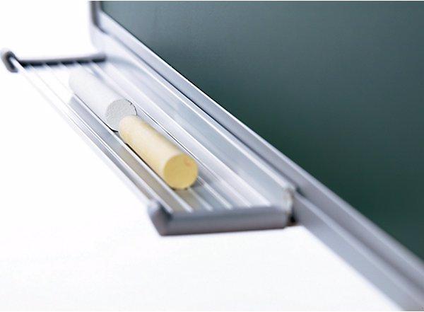 Actual product image eurokraft basic Chalkboard, board colour green, WxH 900 x 600 mm. (Blackboard, 60 x 90 cm)