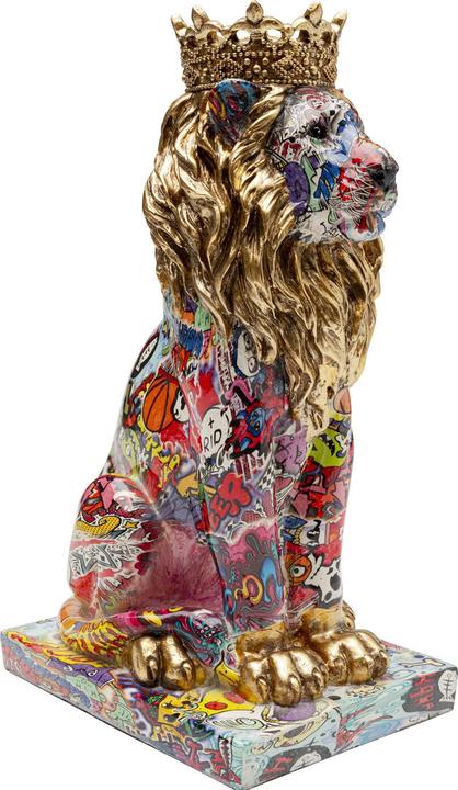 Immagine prodotto Kare Design Deko Figur Graffiti King Lion 29cm