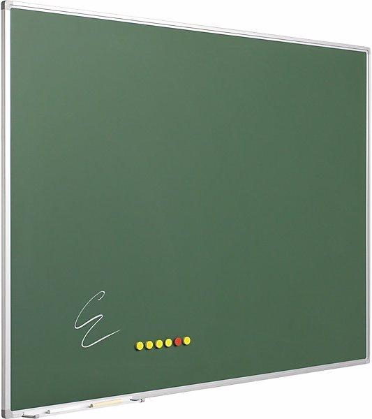 Immagine prodotto eurokraft basic Lavagna a gesso, colore lavagna verde, largh. x alt. 1200 x 900 mm. (Lavagna, 60 x 90 cm)