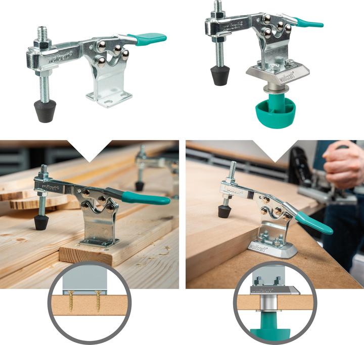 Actual product image wolfcraft wolfcraft 1 Mobiler Schnellspanner (38 mm)