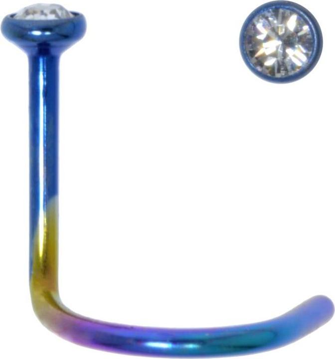 Violet-pétrole, Blanc