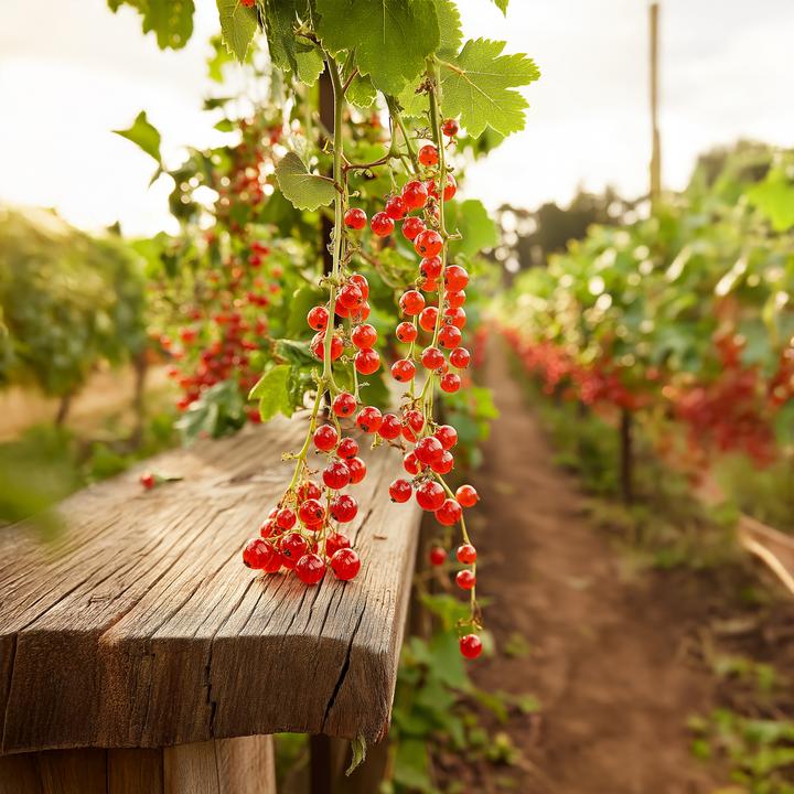 Produktbild Plant in a Box Ribes rubrum Jonkheer van Tets - 4er set Johannisbeere (50 cm)