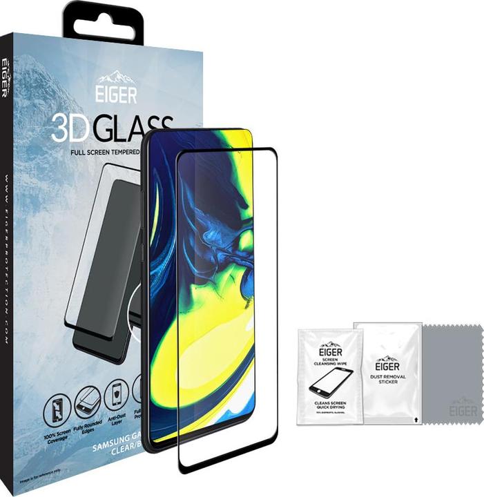 Immagine prodotto Eiger Mountain Glass Clear Edge (1 Pezzo/i, Samsung Galaxy A80)