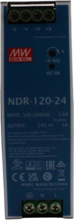 Actual product image MeanWell DIN rail power supply unit (DIN rail)