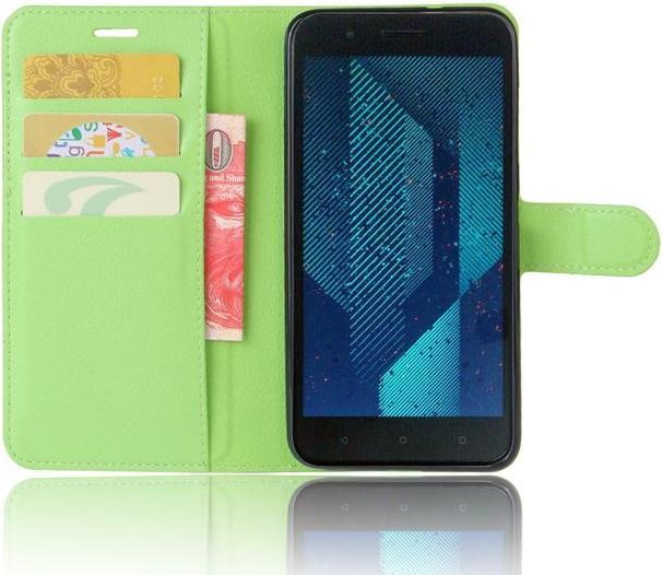 Actual product image MU Classic Litchi Leather Bookcover Series (HTC One X10)