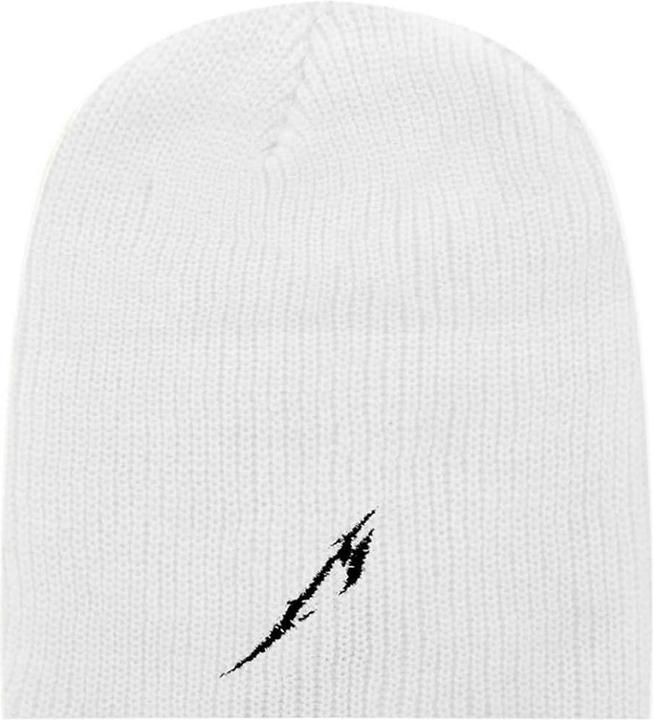 Actual product image Metallica Glitch M Circle Logo Slouch Beanie