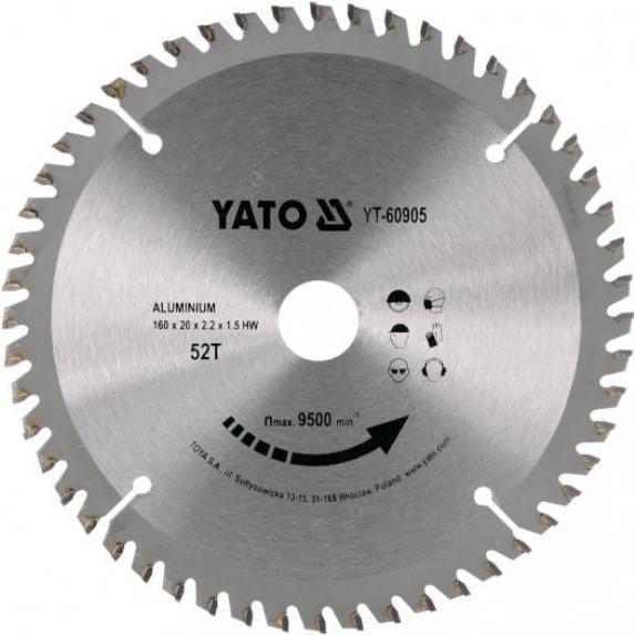 Produktbild Yato Kreissäge für Aluminium 180x52x20mm YT-60907