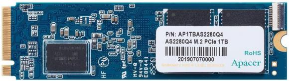 Produktbild Apacer SSD 1TB 4400/5000 AS2280Q4 PCIe M.2| PCIe NVMe - Solid State Disk - NVMe (1000 GB, M.2)