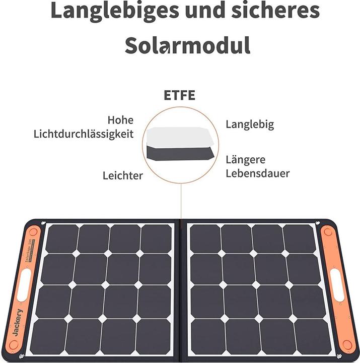 Produktbild Jackery SolarSaga (100 W, 4.69 kg)