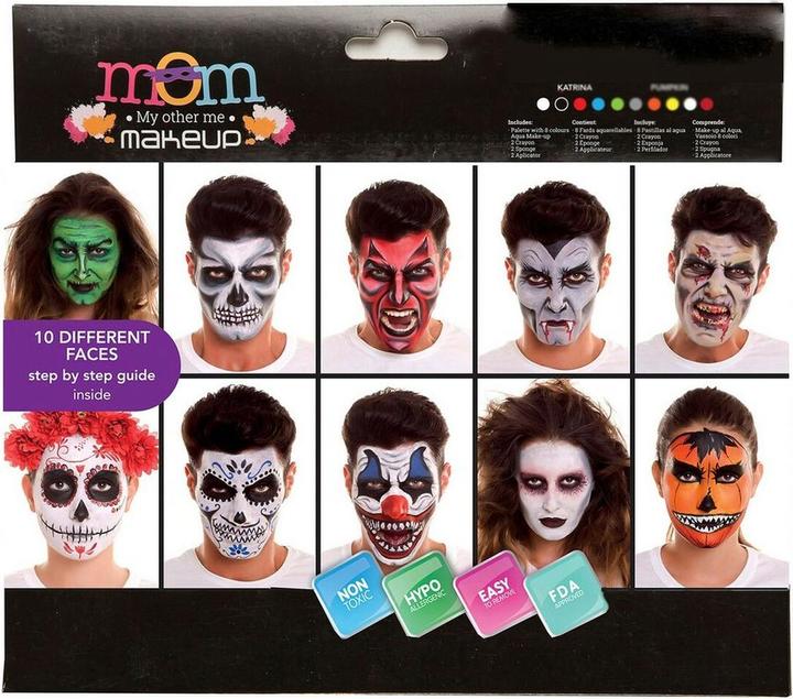 Image du produit My Other Me Kit de maquillage de luxe pour adultes Halloween (20 x 23 x 2 cm)