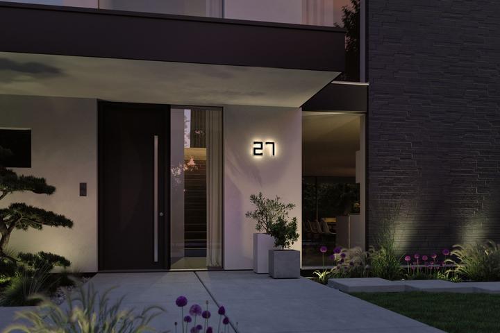 Image du produit Paulmann Numéro de maison solaire (20 lm, IP44)