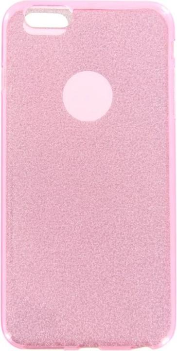 Produktbild TPU Case Glitter iPhone 6/6S Plus pink (Apple iPhone 6s Plus, Apple iPhone 6 Plus)