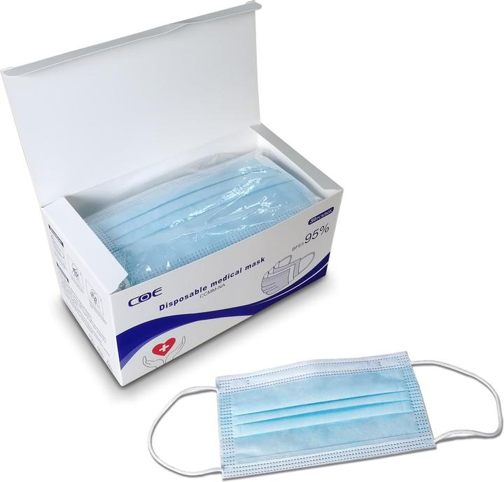 Image du produit COE Masque d'hygiène (Type I, 50 x)