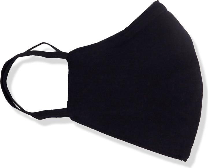 Image du produit Kraftwerk Masque en tissu noir avec 15 filtres de rechange (1 x)