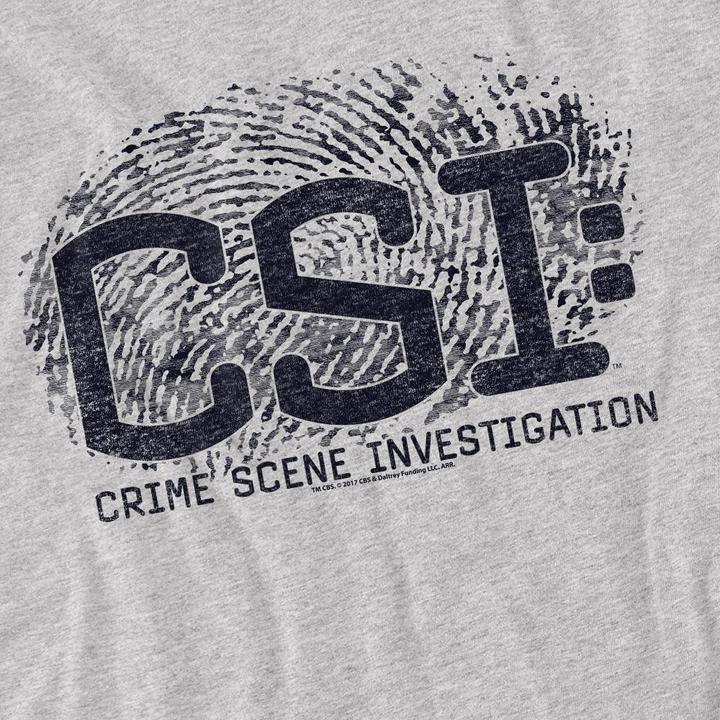 Actual product image Csi: NY Mens Distressed Logo T-Shirt (4XL)