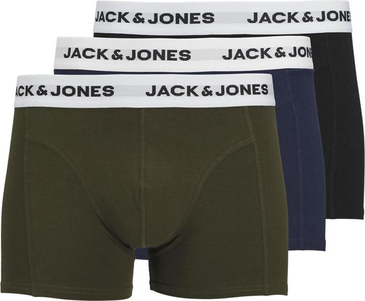 Produktbild Jack & Jones Jacbasic White Wb Trunks 3 Pack (XXL, 3er Pack)