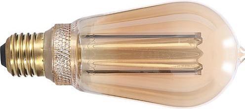 Nordlux LED lamp Filament Deco Retro E27 dimmable 3,5W 1800K extra-warm white Gold 2080082758 (E27, 3.50 W, 120 lm, 1 x, G)