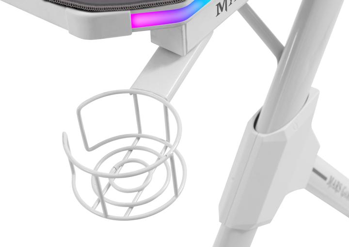 Actual product image Mars Gaming Bureau Gamer MGD140 RGB (Blanc)