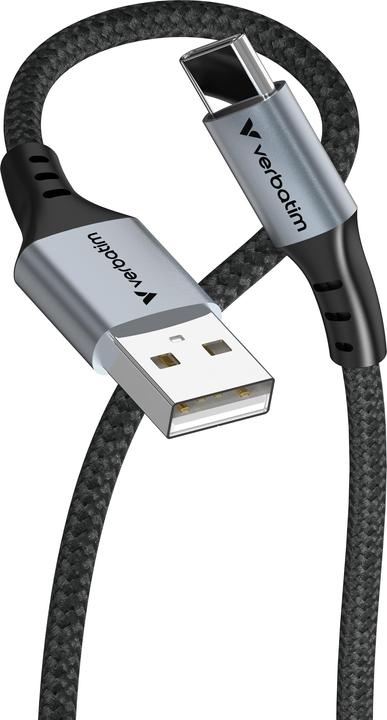 Actual product image Verbatim Sync & Charge Cable USB-A to USB-C 120 cm (1.20 m, USB 2.0)