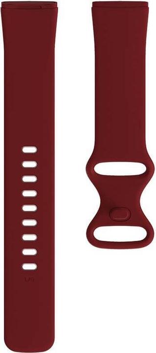 Produktbild Cover-Discount Fitbit Versa 4 / Sense 2 - Silikon Ersatzarmband weinrot (Silikon, Versa 3, Sense)