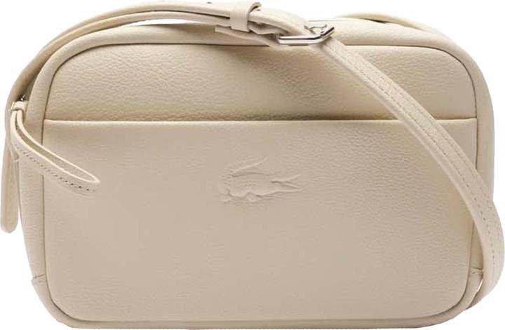 Produktbild Lacoste Schultertasche City Court Logo Narbiges Leder