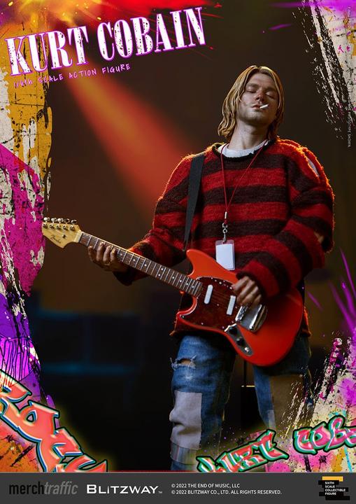 Produktbild Blitzway Kurt Cobain figurine 1/6 On Stage 31 cm