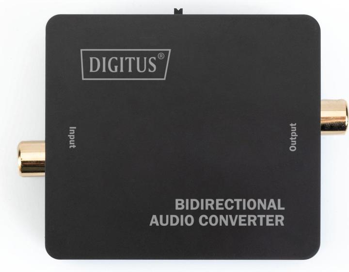 Immagine prodotto Digitus Convertitore audio bidirezionale, coassiale/TOSLINK™, digitale <=>analogico (bidirezionale)