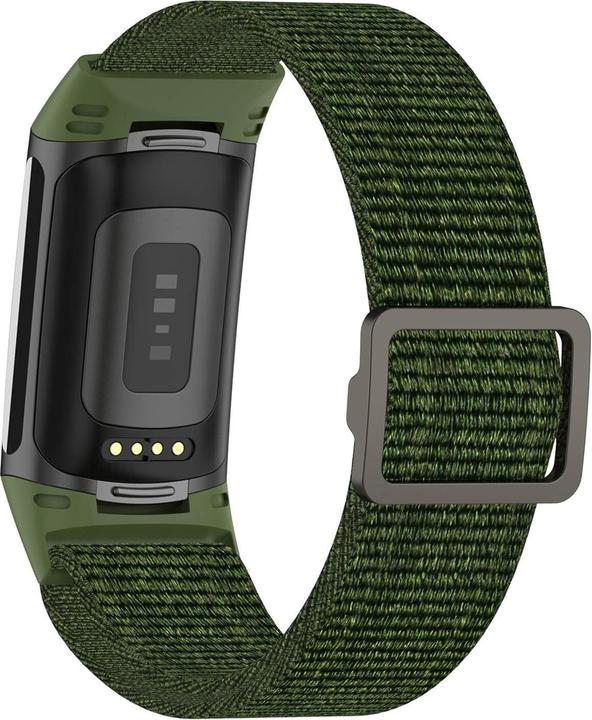 Immagine prodotto Cover-Discount Fitbit Charge 6 - Cinturino di ricambio in tessuto di nylon (Nylon)