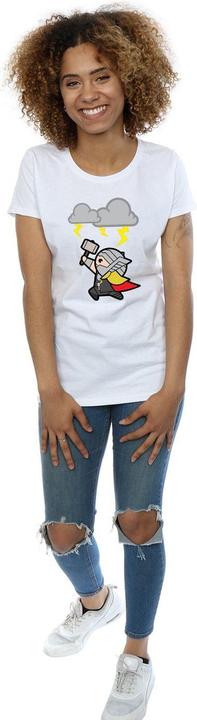 Immagine prodotto Kawaii Thor God Of Thunder Maglietta Donna (XXL)