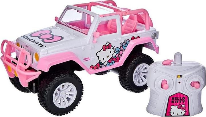 Actual product image Dickie Hello Kitty RC Jeep Wrangler 1:16