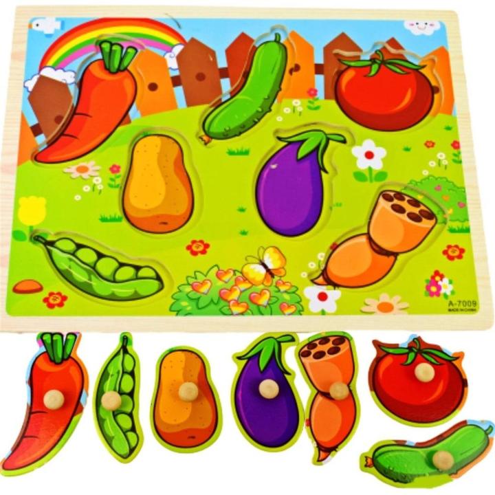 Produktbild Krups Puzzle-Gemüse im Garten